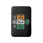 0アイルランドSt patricks dayアイリッシュゼロパーセントシュマロック バスマット (正面縦)