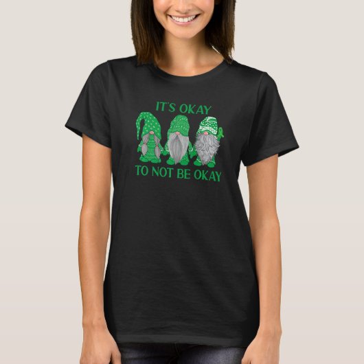 0トリオグノーム大丈夫だよ精神衛生 Tシャツ (正面)