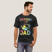 0人の歯医者のパパ Tシャツ (正面フル)