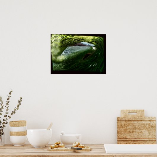 0干潮 ポスター (キッチン)