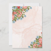 00'モダンs Rainbow Just Love's 結婚 Invita Invi 招待状 (裏面)