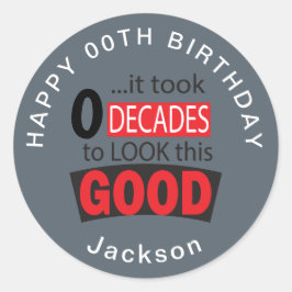 00年かかり、これが良いと思った- 00 -グレー ラウンドシール