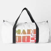 00年代に作られた – ノスタルジックな雰囲気 ダッフルバッグ (正面)