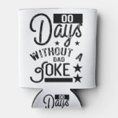 00日パパ冗談なしゼロ日父の日 缶クーラー (正面)