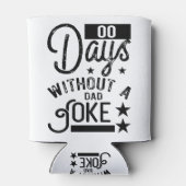 00日パパ冗談なしゼロ日父の日 缶クーラー (裏面)