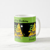 00歳のパーティー動物 コーヒーマグカップ (正面右)