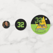 00歳のパーティー動物 – 誕生日 コンフェッティ (正面)