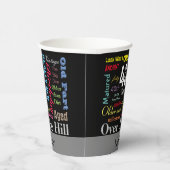 00番目の誕生日 – カスタマイズ 紙コップ (右)