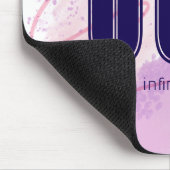 000天使ナンバーズピンク無限スピリットハイビベス マウスパッド (コーナー)