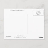 0001行のティーカップAlexandra Stoddardはがき ポストカード (裏面)