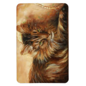 0005 Cat onピローマグネット マグネット (縦)