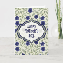 0005 Mothers Day Periwinkle Blue カード