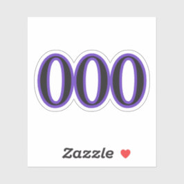 000 Angel Number New Cycles シール