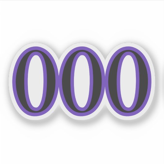 000 Angel Number New Cycles シール (正面)