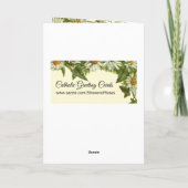 0015人の乳児のイエス・キリストの挨拶状 シーズンカード (裏面)