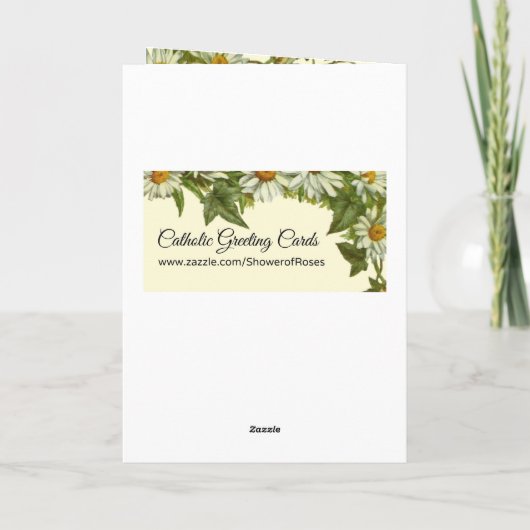 0015人の乳児のイエス・キリストの挨拶状 シーズンカード (裏面)