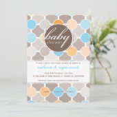 001-Joanne ::ベビーシャワー招待状 招待状 (スタンド正面)