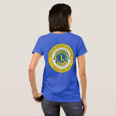 002 - レディースTシャツ Tシャツ (裏面フル)