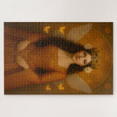002_A fairy princess in burnt orange. ジグソーパズル (横)