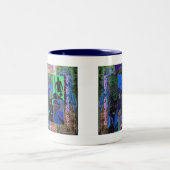 003陪審義務のマグに賛成して下さい ツートーンマグカップ (中央)