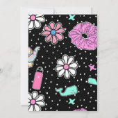 00310代の若者ガールのパーティーvscoトレンドをテーマ (裏面)