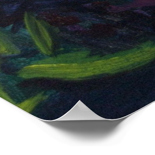 0035-la Ste Victoire in summer ポスター (角)