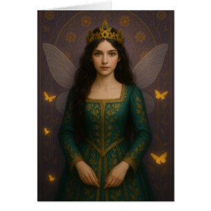 003_A fairy princess in emerald green.