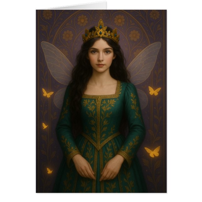 003_A fairy princess in emerald green. (正面)