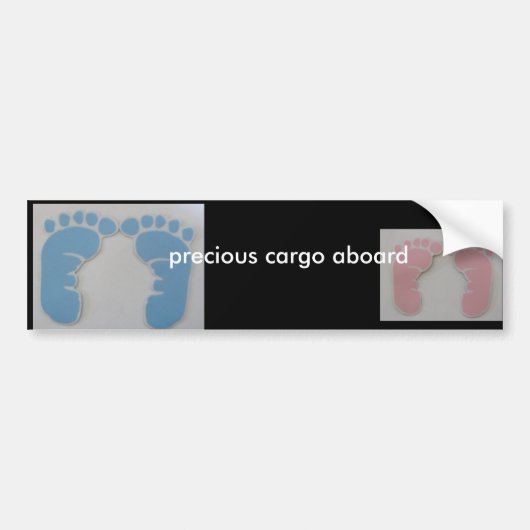 004、003の大切な貨物 バンパーステッカー (正面)