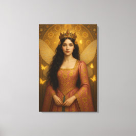 005_A fairy princess in rose pink. キャンバスプリント