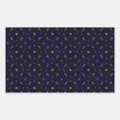 006宇宙 長方形シール (正面)