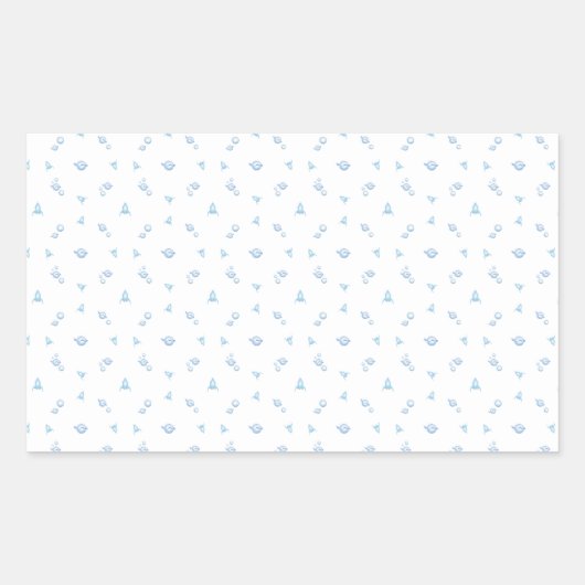 006宇宙 長方形シール (正面)