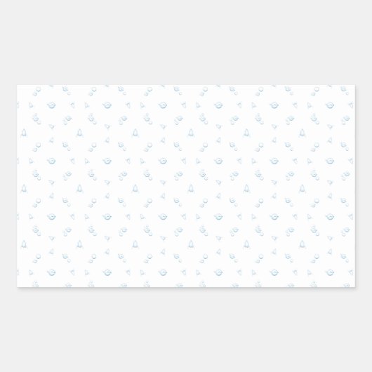 006宇宙 長方形シール (正面)