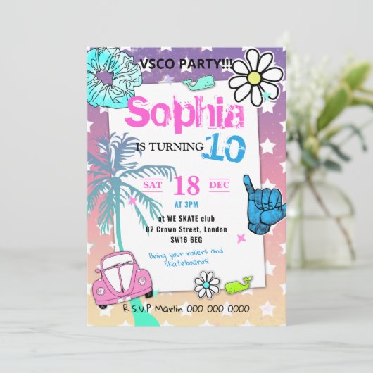 00610代の若者ガールのパーティーvscoトレンドをテーマ (スタンド正面)