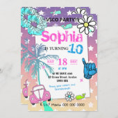 00610代の若者ガールのパーティーvscoトレンドをテーマ (正面/裏面)