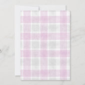 006 Wine 020 Fog Sun Plaid Stork Baby Shower 招待状 (裏面)