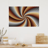 007フラクタル ポスター (キッチン)