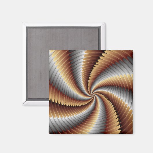 007フラクタル マグネット (正面/裏面)