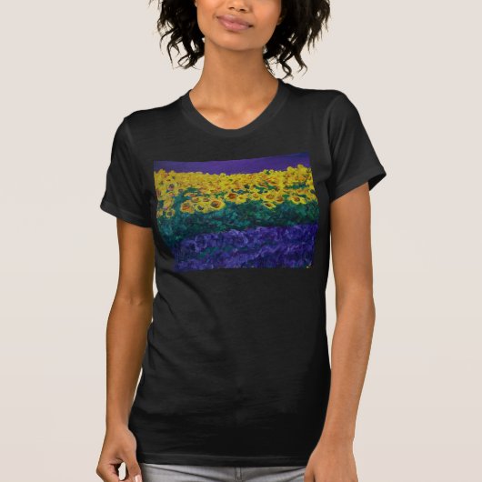 0070-lesはProvençauxをむしゃむしゃ食べます Tシャツ (正面)