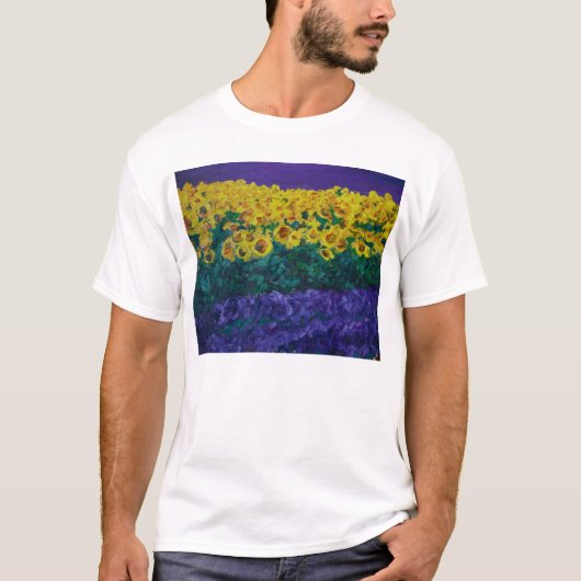 0070-lesはProvençauxをむしゃむしゃ食べます Tシャツ (正面)