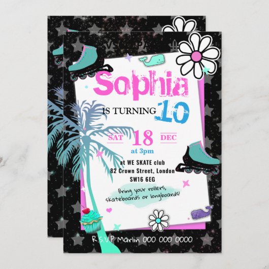 00710代の若者ガールのパーティーvscoトレンドをテーマ (正面/裏面)