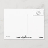 0071-le champ de lavande ポストカード (裏面)