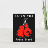 007 373 5963 The Dream Fight Video Game Code Boxin カード (正面)