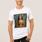 007_A fairy princess in golden yellow.  トライブレンドＴシャツ (正面)