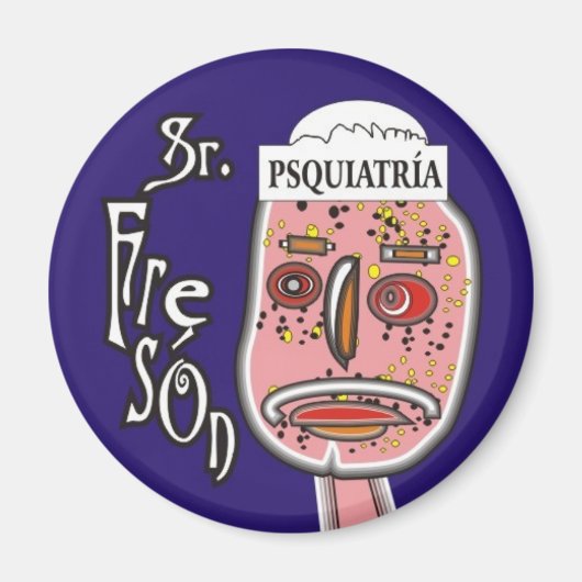 0083マグネット – IMAN マグネット (正面)