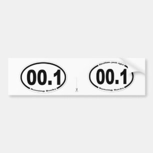 00.1 最低を走ること!! バンパーステッカー