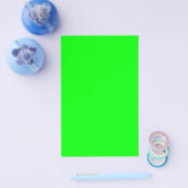 #00FF00 16進コードくもの巣色ネオングリーン チラシ (シングル)