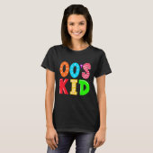 00's Kid服装女性メンズヴィンテージレトロ2000's Kid Tシャツ (正面フル)