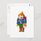 01ハイカー ポストカード (正面/裏面)