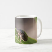 01号のクワガタムシ コーヒーマグカップ (正面右)